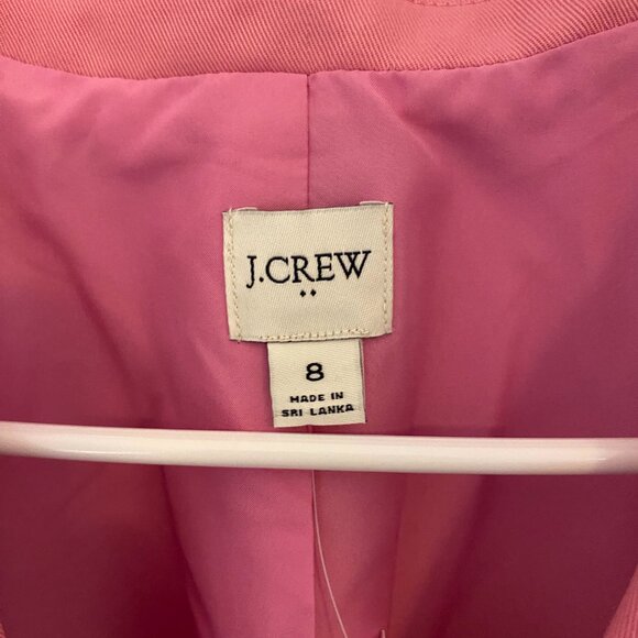 J. Crew Factory Oversized Pink Blazer (NWT) - Picture 5 of 9